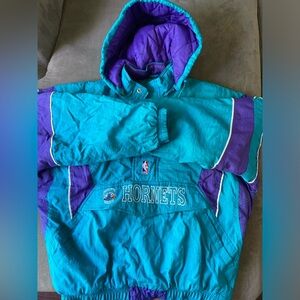 Vintage Charlotte hornets starter jacket